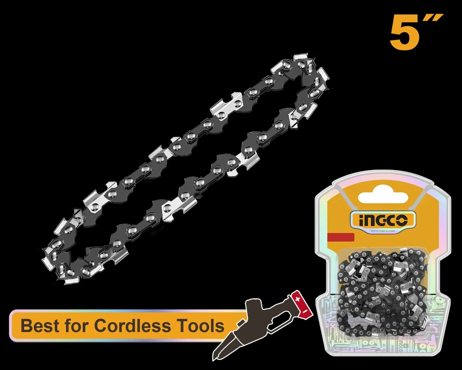 Цепь пильная AGSC50518, 36зв, 1/4" INGCO, блистер INDUSTRIAL