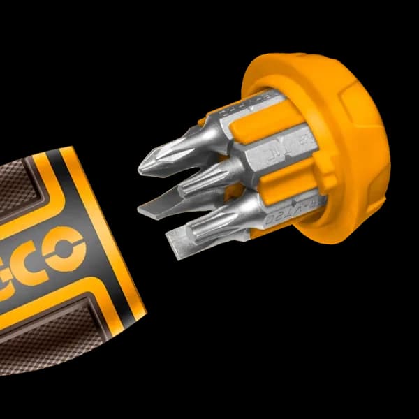 Отвертка короткая AKISDS0708 INGCO, коробка SUPER