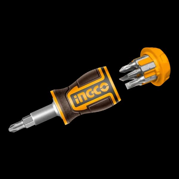Отвертка короткая AKISDS0708 INGCO, коробка SUPER