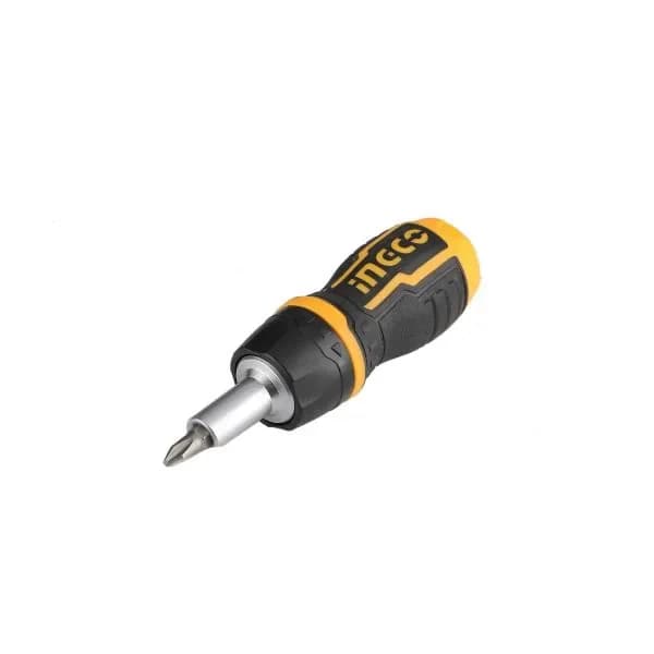 Отвертка короткая AKISDS1728 INGCO, коробка SUPER