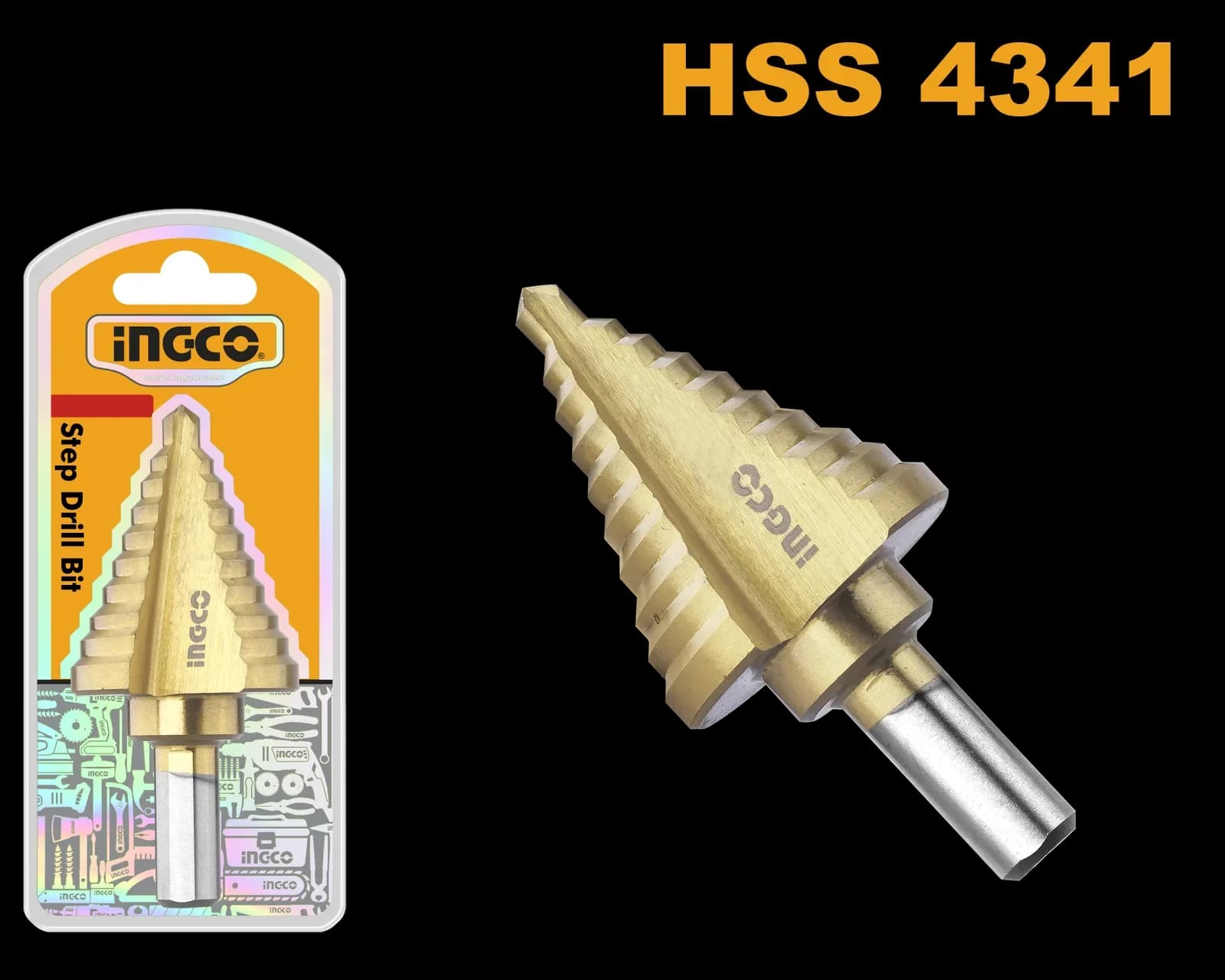 Сверло ступенчатое AKSDS63503 6-35мм INGCO INDUSTRIAL