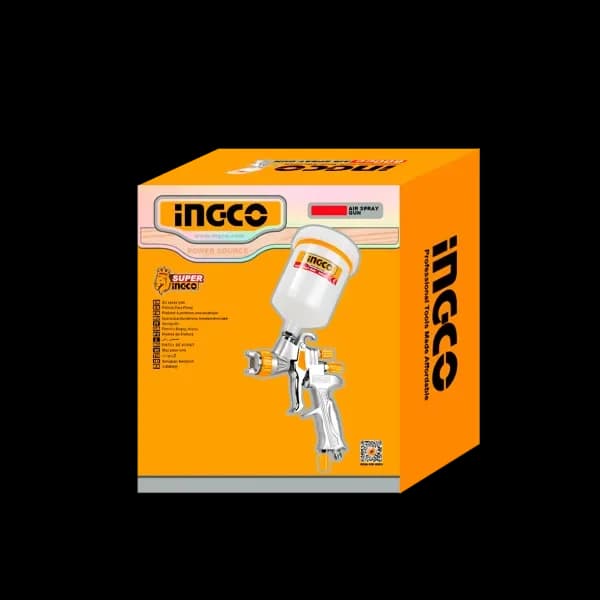 Краскопульт пневматический ASG1065 INGCO, коробка INDUSTRIAL
