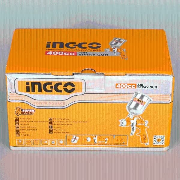 Краскопульт пневматический ASG4041 INGCO, коробка SUPER