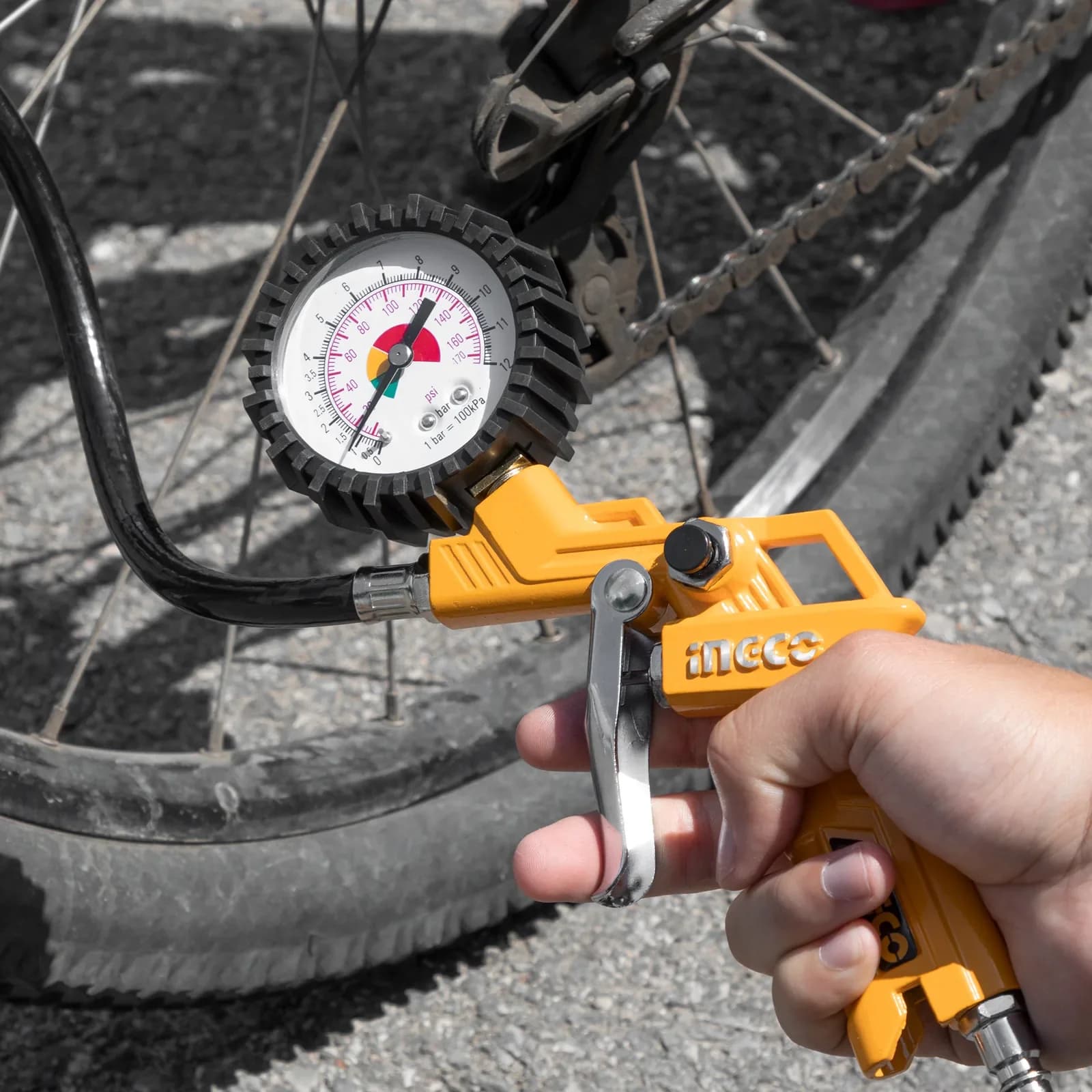 Пистолет для подкачки шин ATG0601 INGCO, блистер SUPER