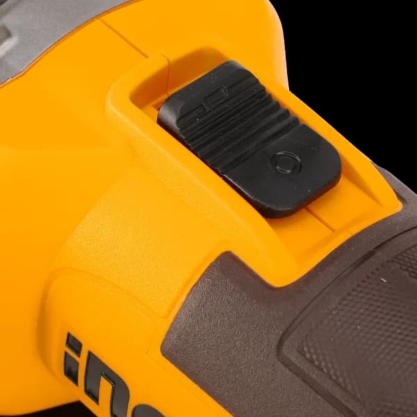 УШМ CAGLI261521 115мм, 900W, акк, б/щ , P20S(20В) INGCO, 1хАКБ 4Ач и ЗУ 2А, коробка INDUSTRIAL