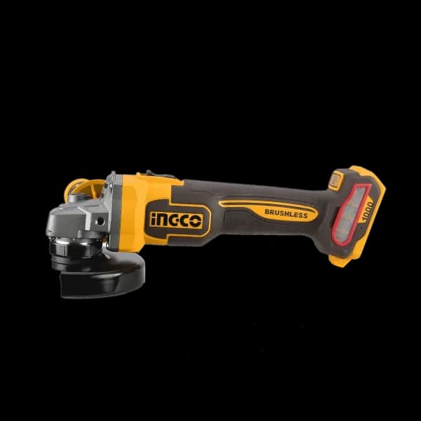 УШМ CAGLI271532 115мм, 1000W, акк, б/щ , P20S(20В) INGCO, 2хАКБ 4Ач и ЗУ 4А