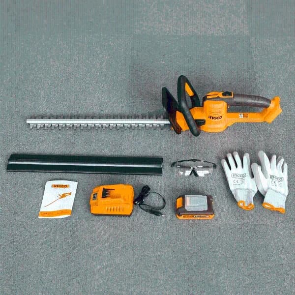 Кусторез аккумуляторный CHTLI20461, акк., P20S (20В), INGCO, коробка SUPER