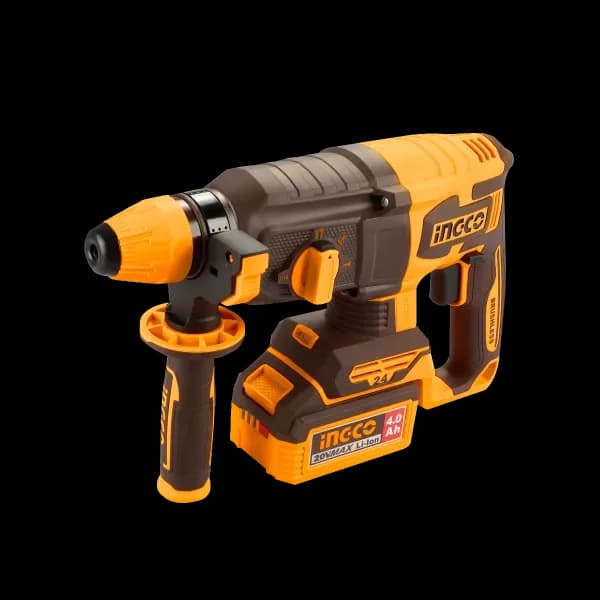 Перфорато CRHLI202482 SDS+, 2,4Дж, акк, б/щ, P20S(20В) INGCO, 2хАКБ 4Ач и ЗУ 4А