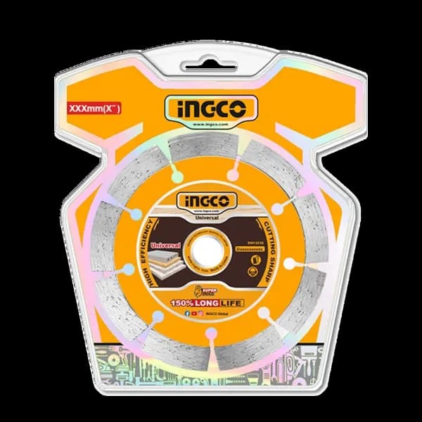 Диск алмазный отрезной DMD011251 125мм сегмент INGCO, блистер SUPER