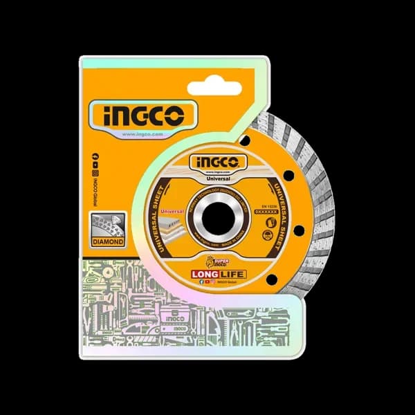 Диск алмазный отрезной DMD031252 125мм Turbo INGCO INDUSTRIAL