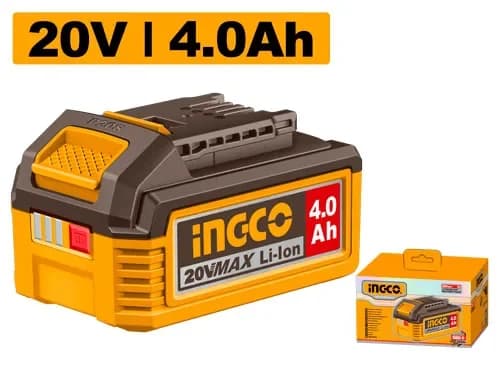 Аккумулятор FBLI20021, 4Ач, P20S, INGCO, коробка INDUSTRIAL