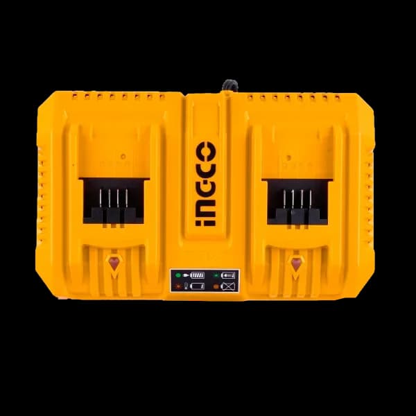 Зарядное устройство FCLI2082, 4А+4А, P20S, INGCO, коробка INDUSTRIAL