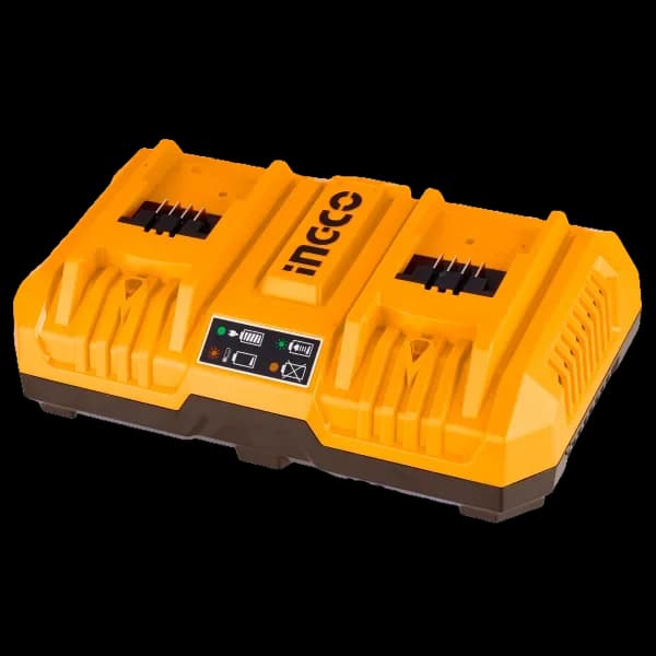 Зарядное устройство FCLI2082, 4А+4А, P20S, INGCO, коробка INDUSTRIAL