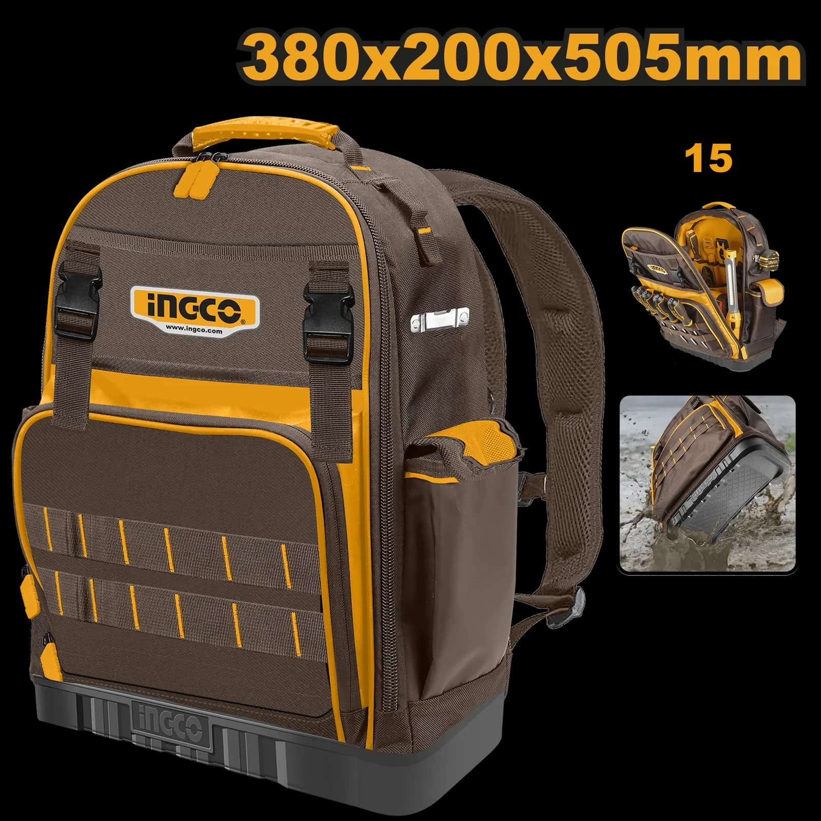 Рюкзак для инструментов HBP03028 INGCO INDUSTRIAL