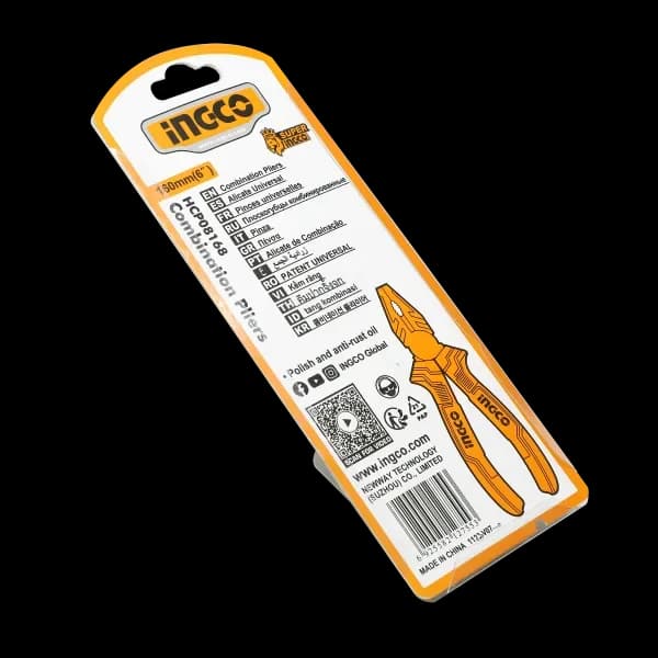 Плоскогубцы HCP08168 INGCO, блистер SUPER