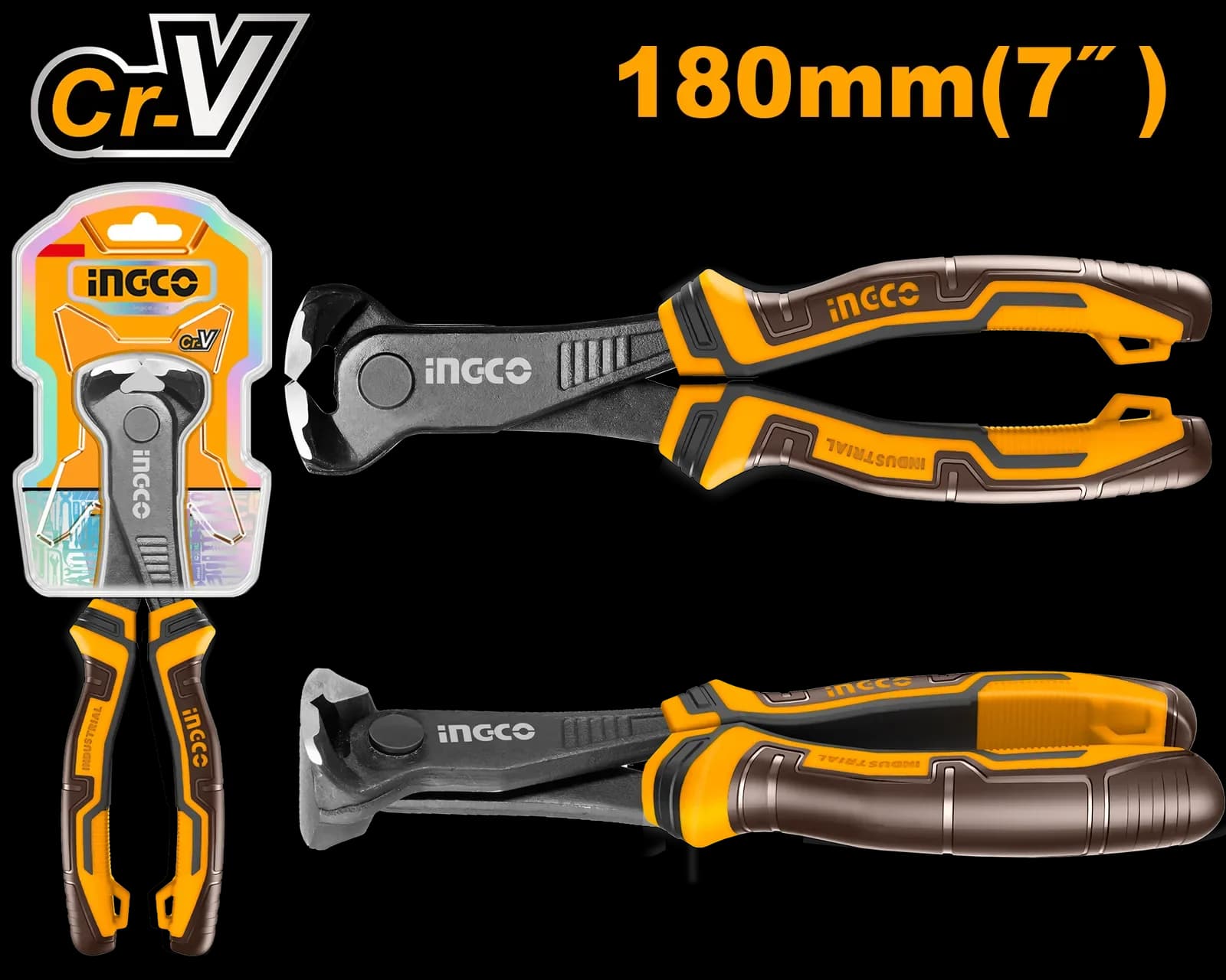 Кусачки торцевые HECP02180 INGCO INDUSTRIAL