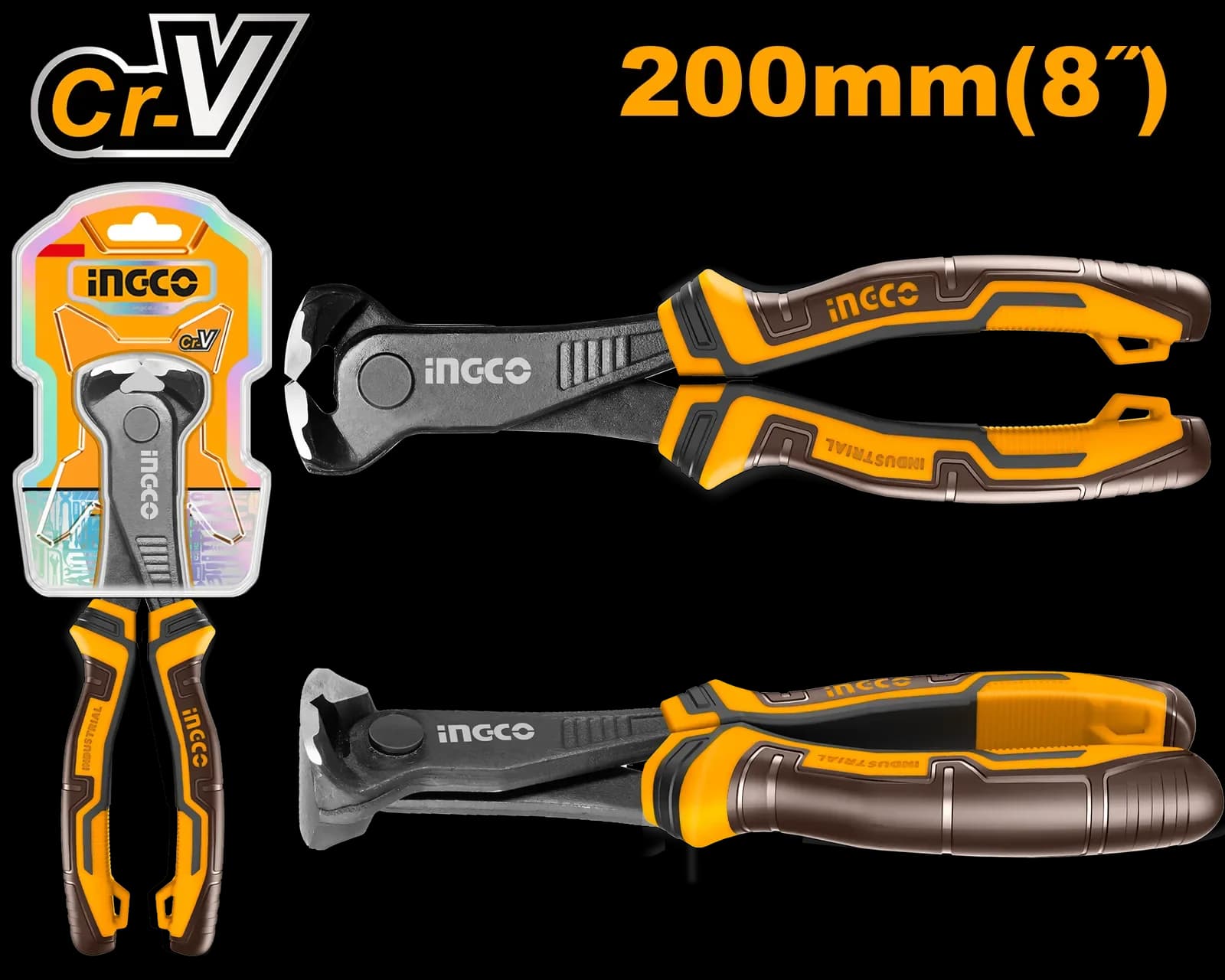 Кусачки торцевые HECP28200 INGCO INDUSTRIAL