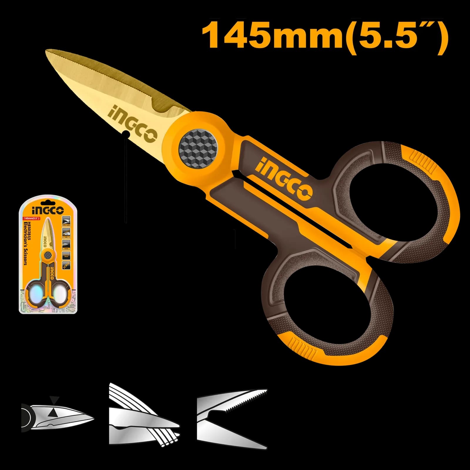 Ножницы HES02855 INGCO SUPER