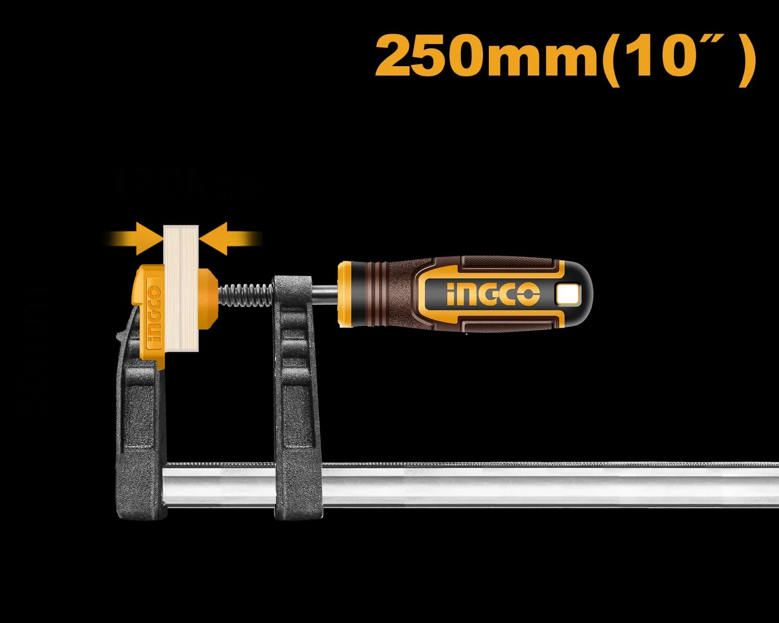 Струбцина F-образная HFC020503 INGCO INDUSTRIAL