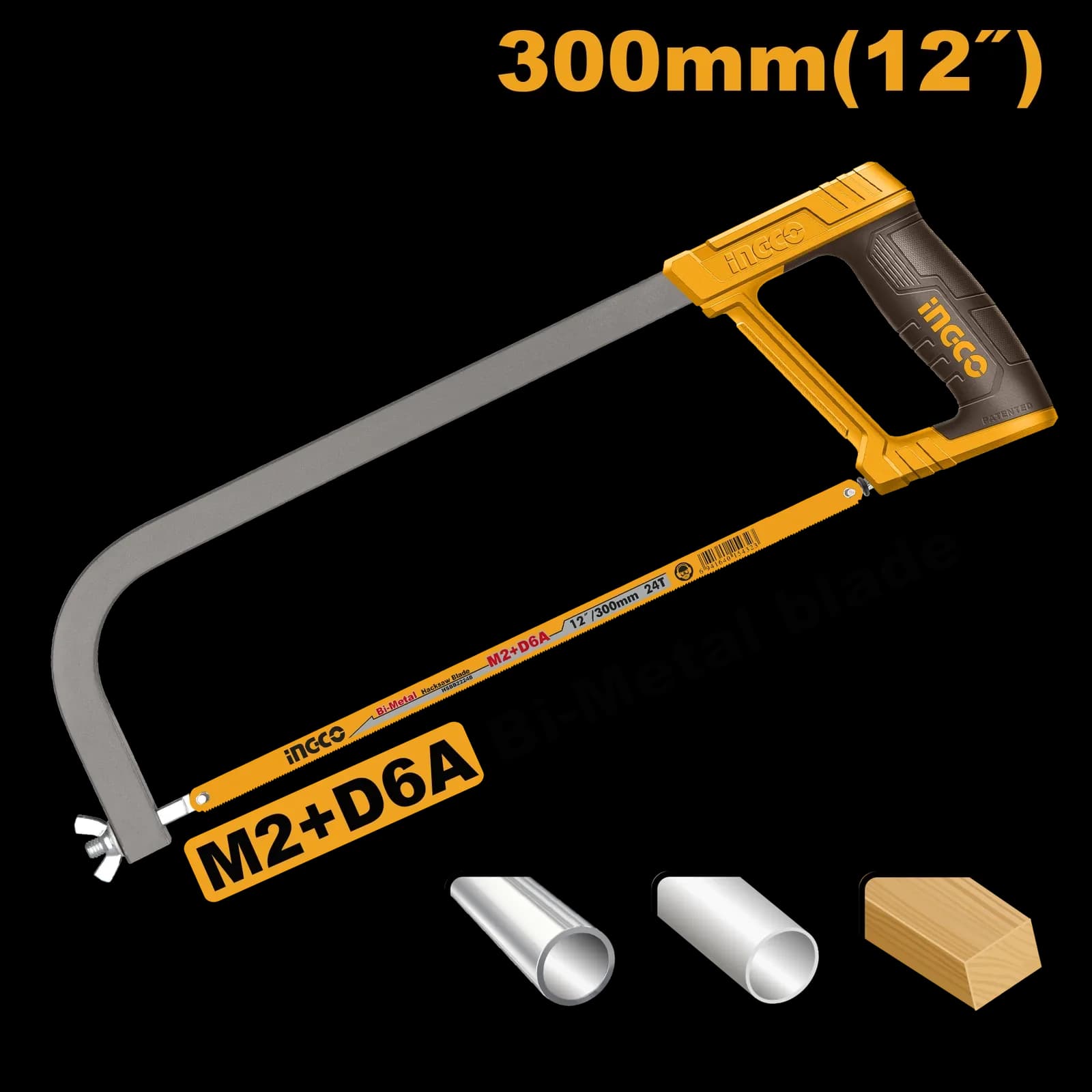 Ножовка по металлу HHFS3068 INGCO STANDARD