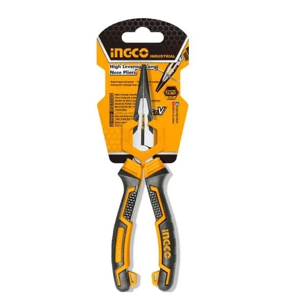 Тонкогубцы HHLNP28200 INGCO, блистер INDUSTRIAL