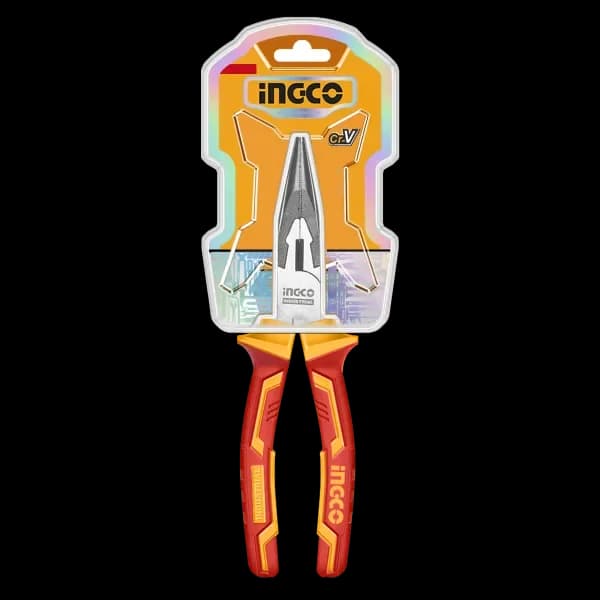 Тонкогубцы диэлектрические HILNP28168 INGCO, блистер INDUSTRIAL