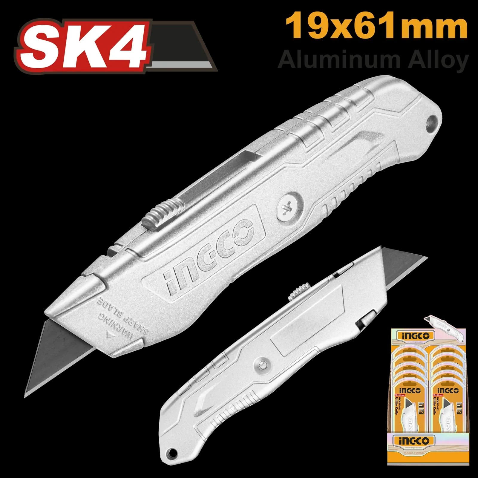 Нож канцелярский HKNS11615 INGCO