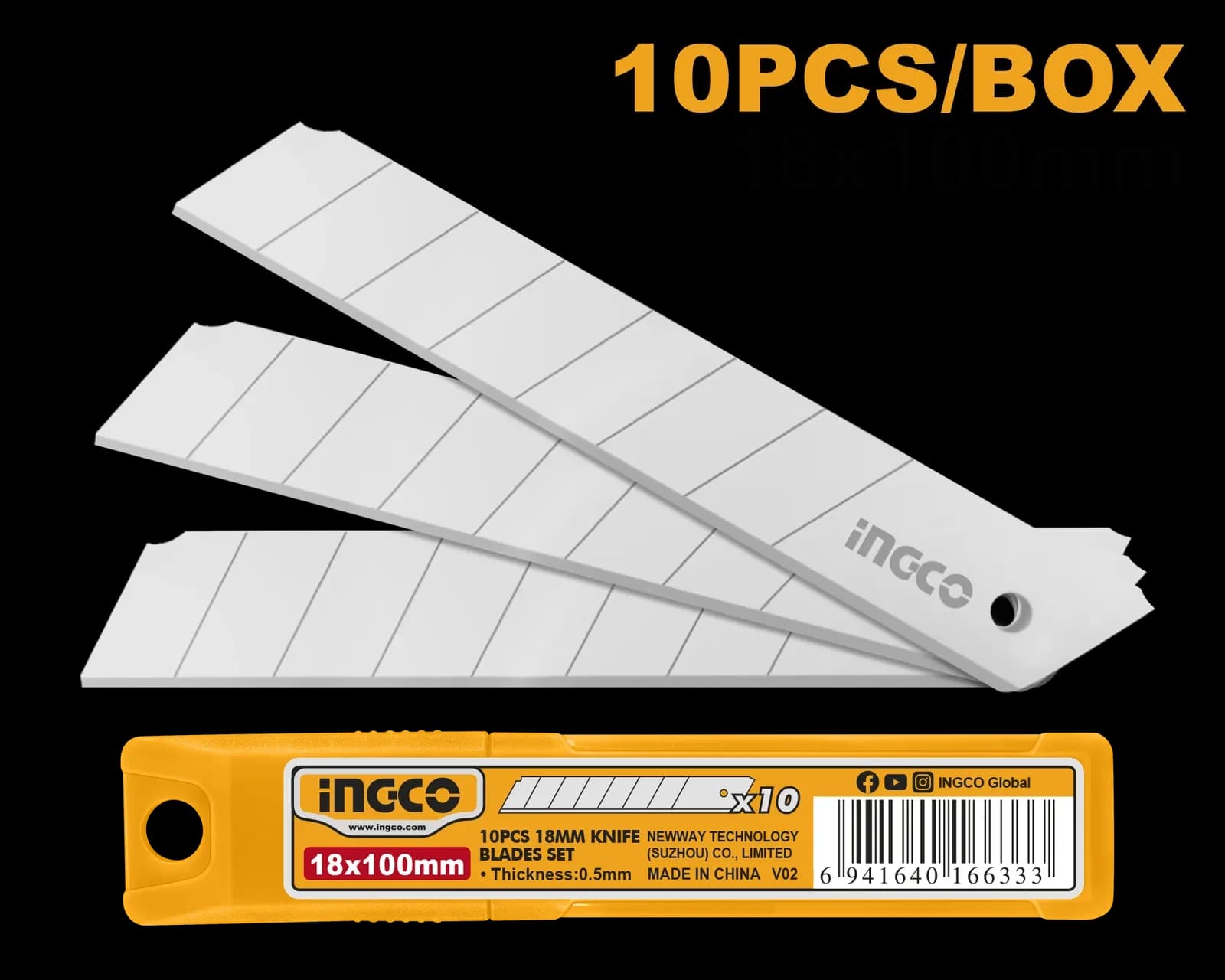 Лезвия для ножа HKNSB112 INGCO SUPER