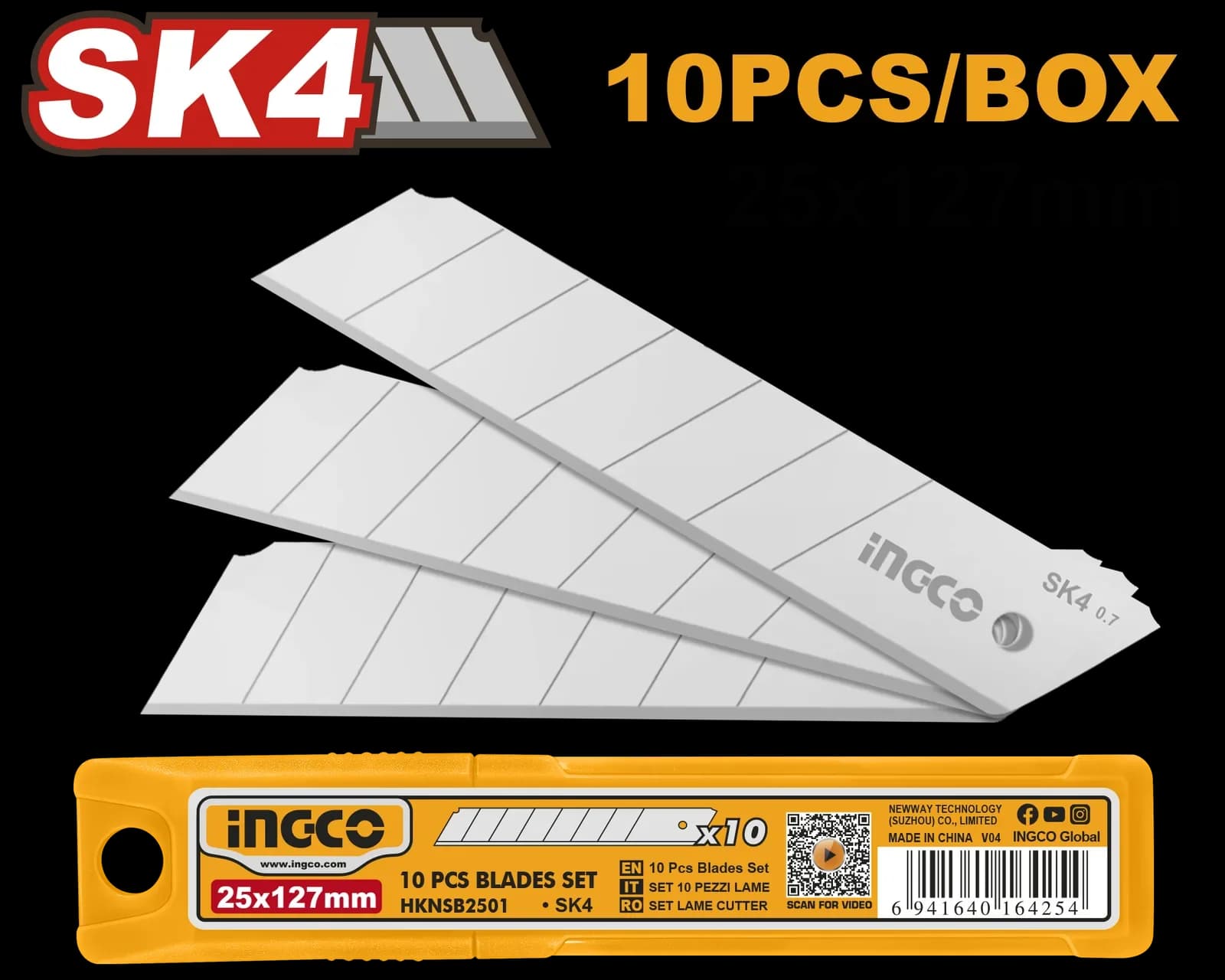 Лезвия для ножа HKNSB2501 INGCO SUPER