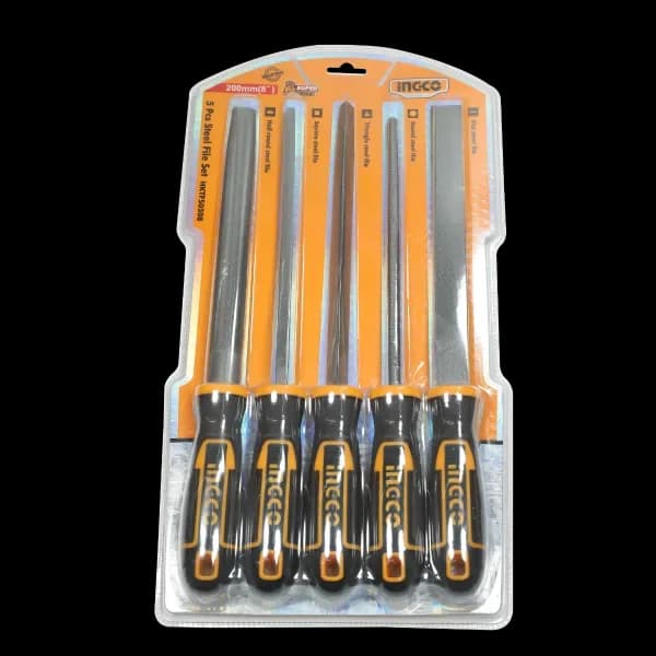 Набор напильников HKTFS0508 INGCO, блистер INDUSTRIAL