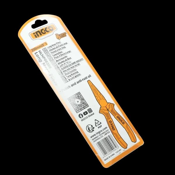 Тонкогубцы HLNP08208 INGCO
