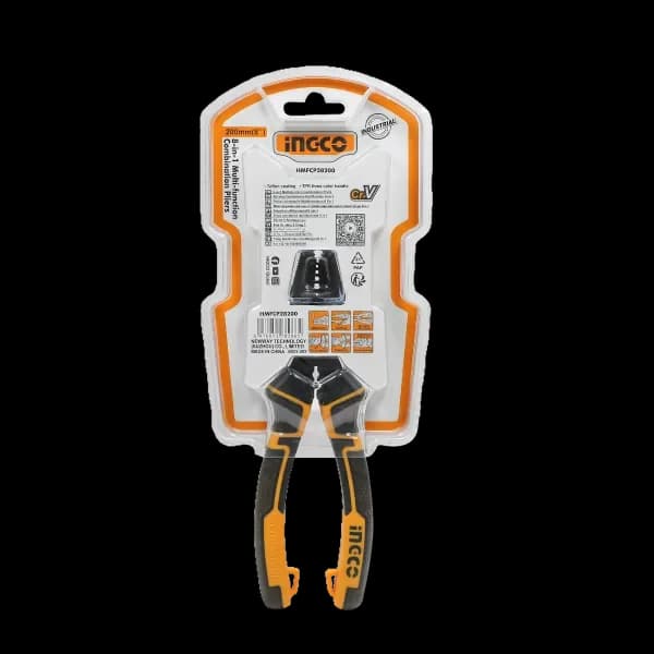 Плоскогубцы 8 в 1 HMFCP28200 INGCO, блистер INDUSTRIAL