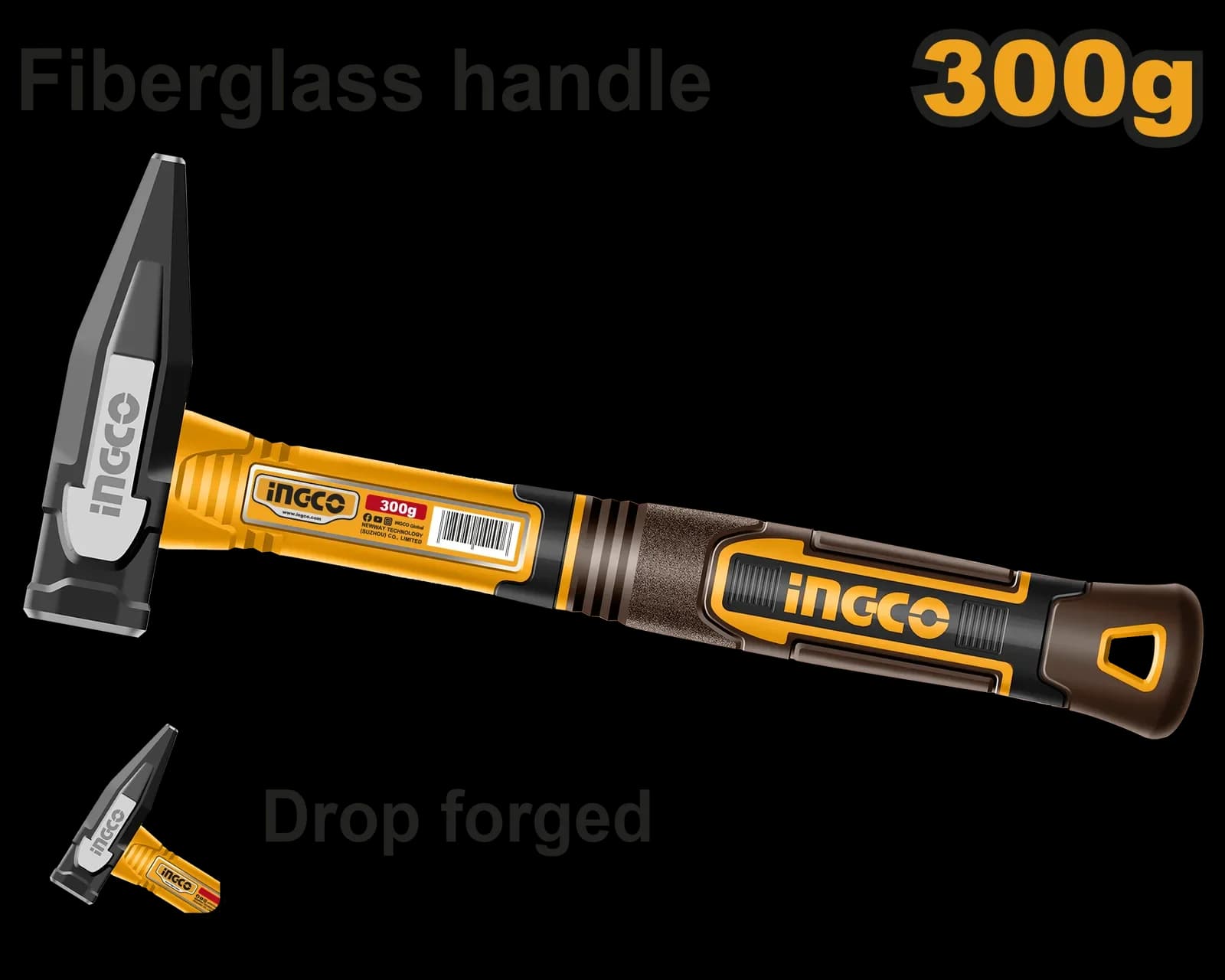 Молоток слесарный HMH82300 INGCO SUPER
