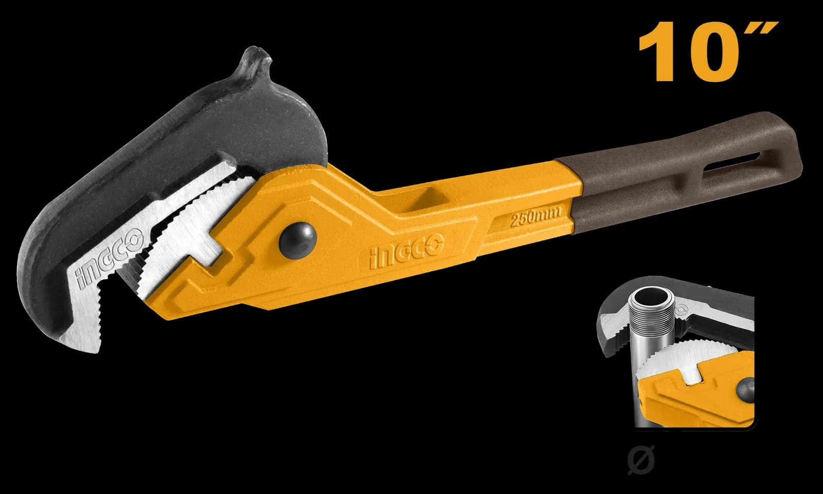 Трубный ключ HPW1410 INGCO