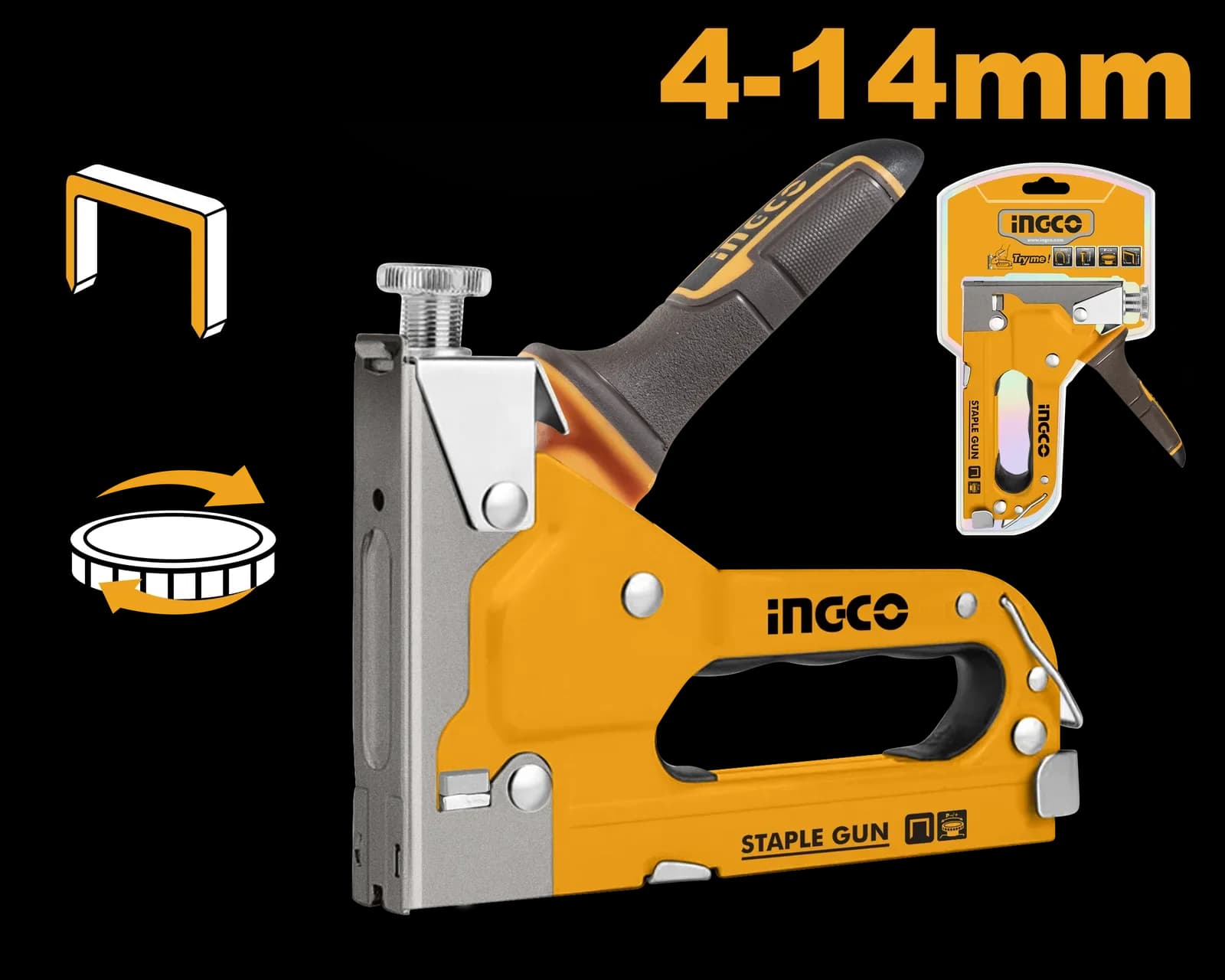 Степлер механический HSG14018 INGCO SUPER