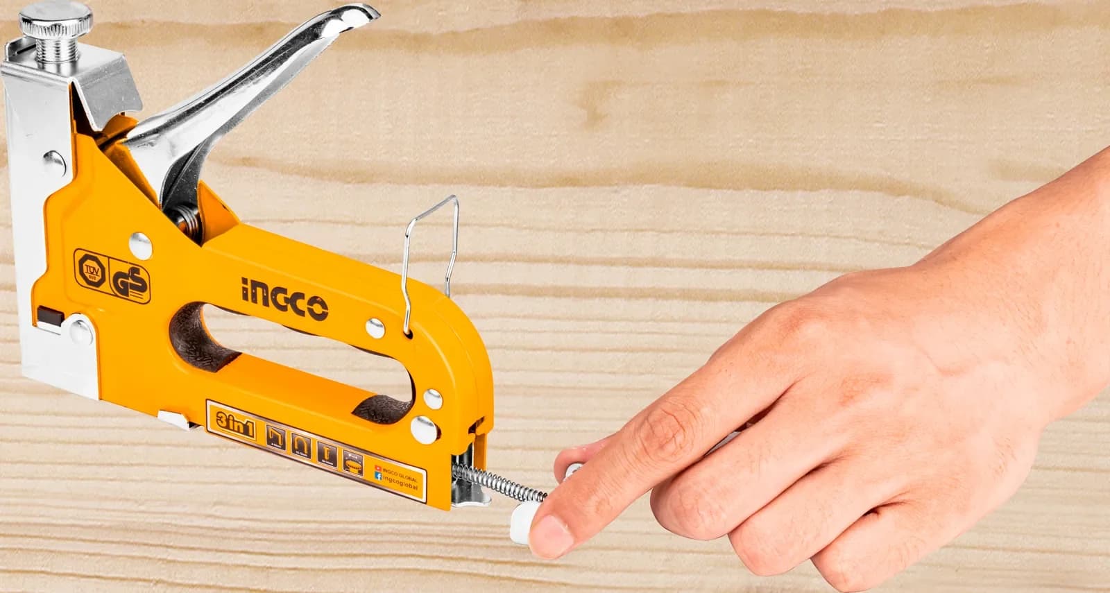 Степлер механический HSG1405 INGCO SUPER