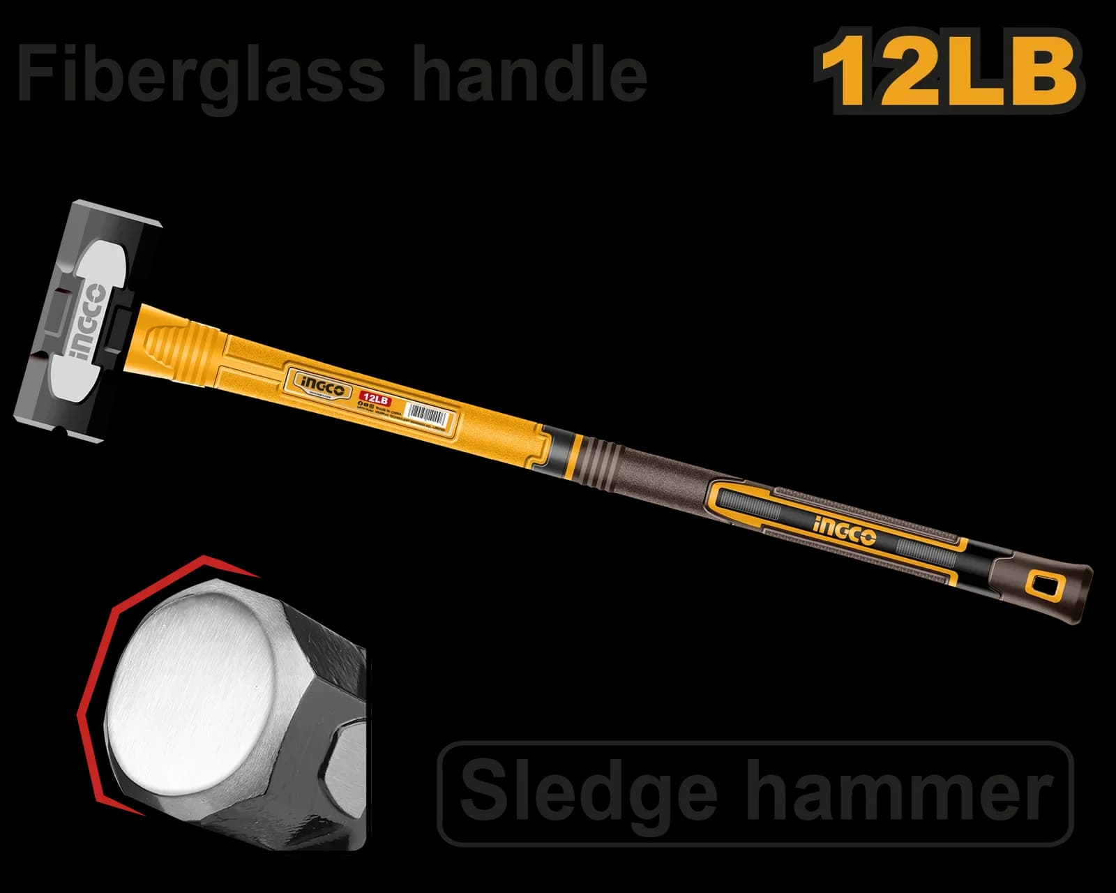 Кувалда HSM81598 INGCO