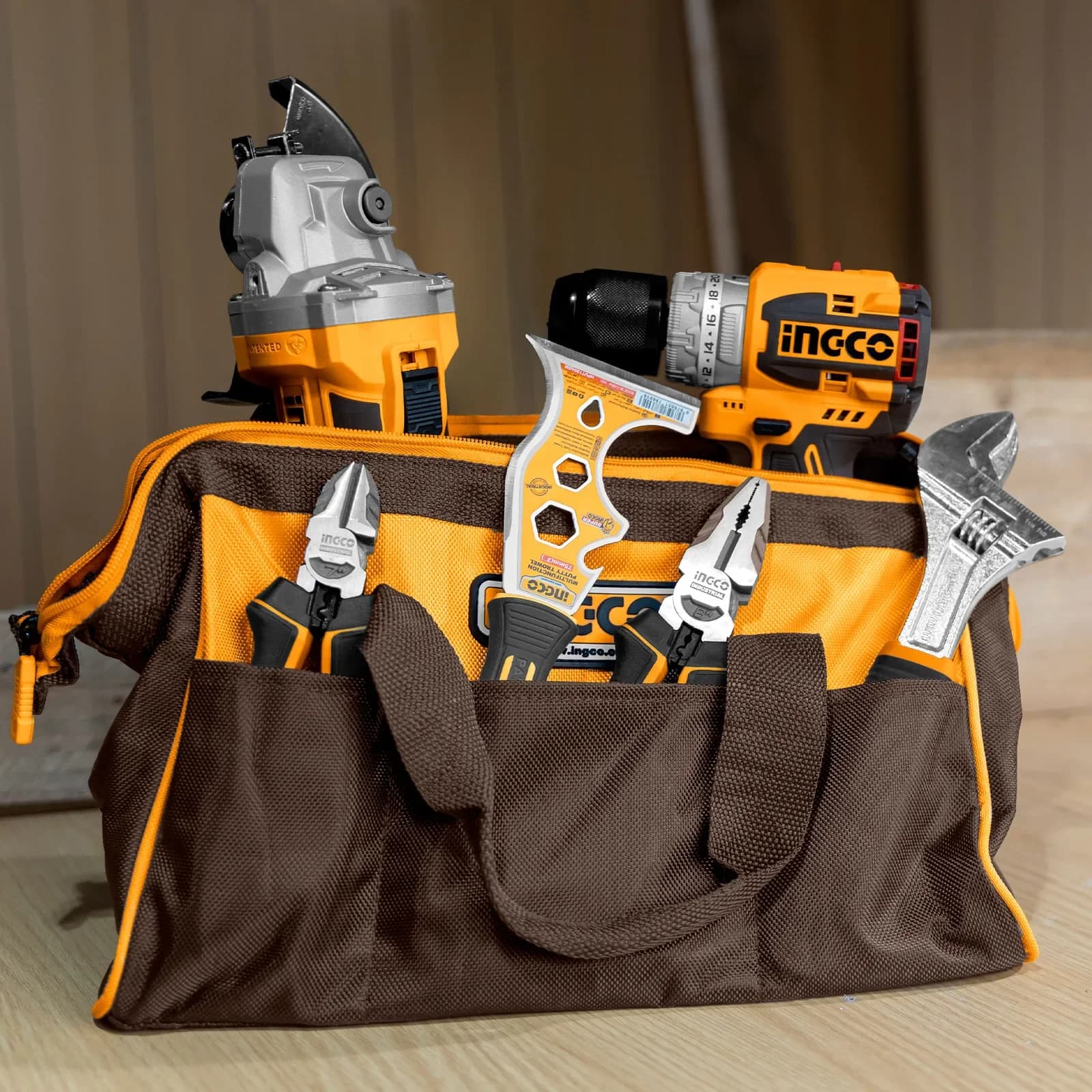 Сумка для инструментов HTBG281628 INGCO SUPER