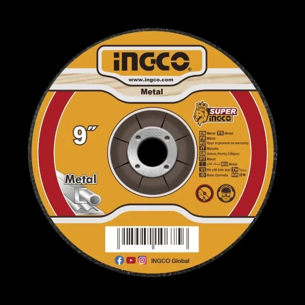 Диск шлифовальный по металлу MGD602301 230х6мм INGCO SUPER