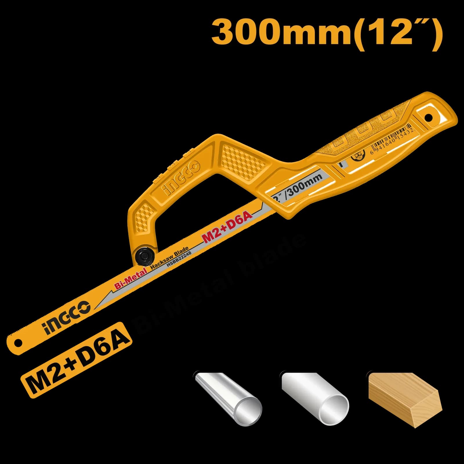Ножовка по металлу MHHF1504 INGCO SUPER