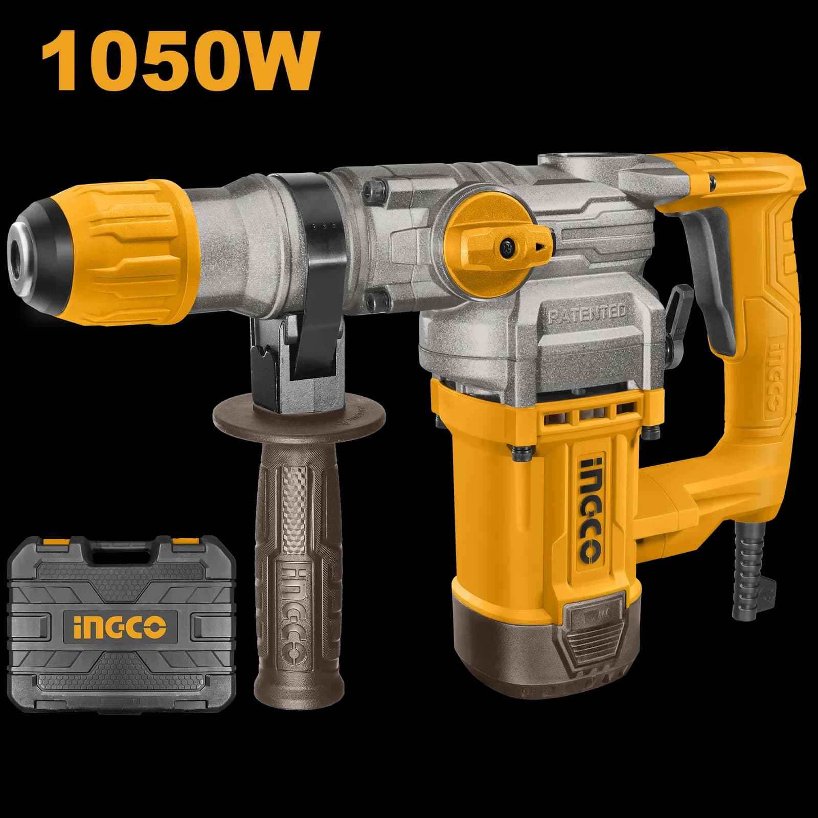 Перфоратор RH10506 1050Вт, SDS+, INGCO