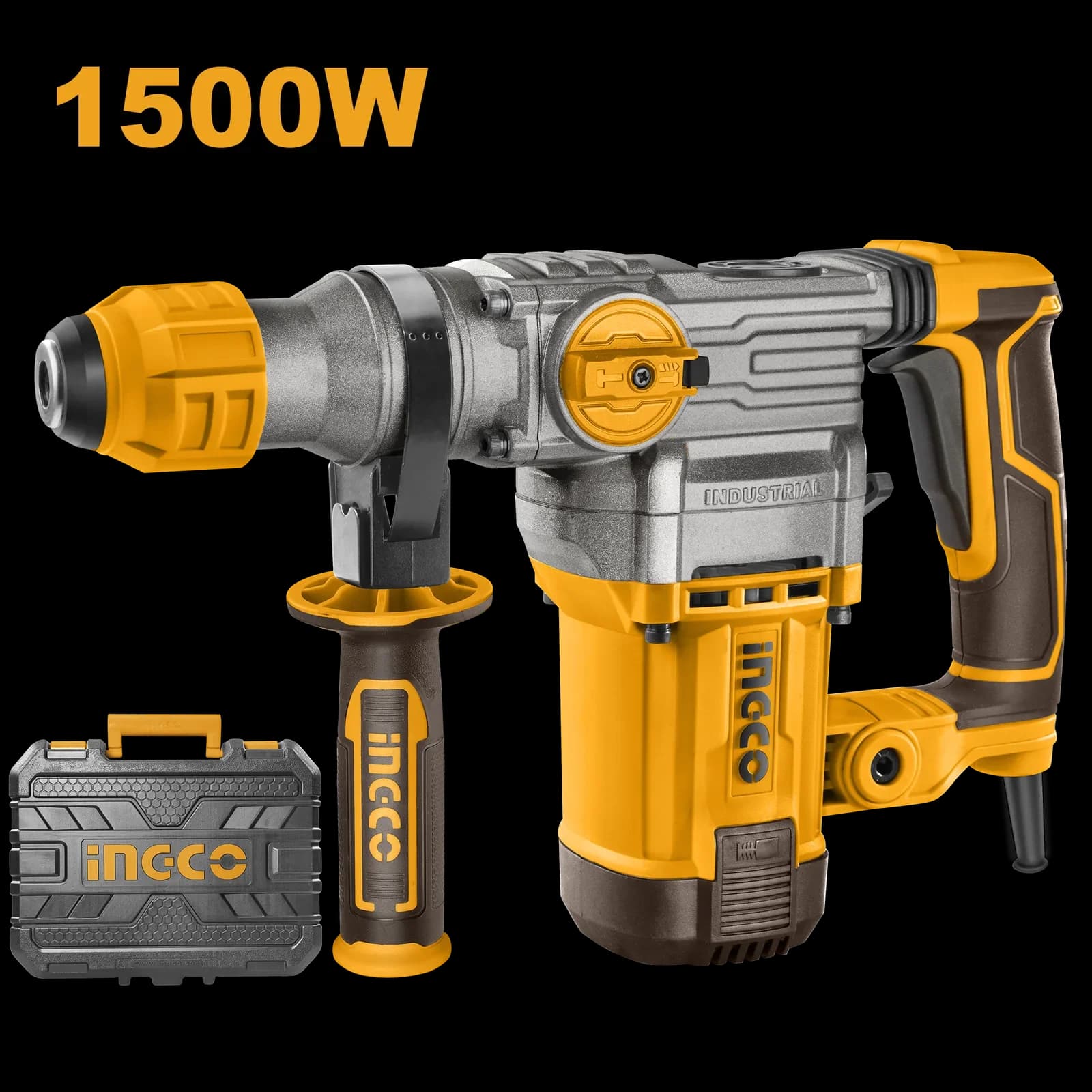 Перфоратор RH150038 1500Вт, SDS+, INGCO