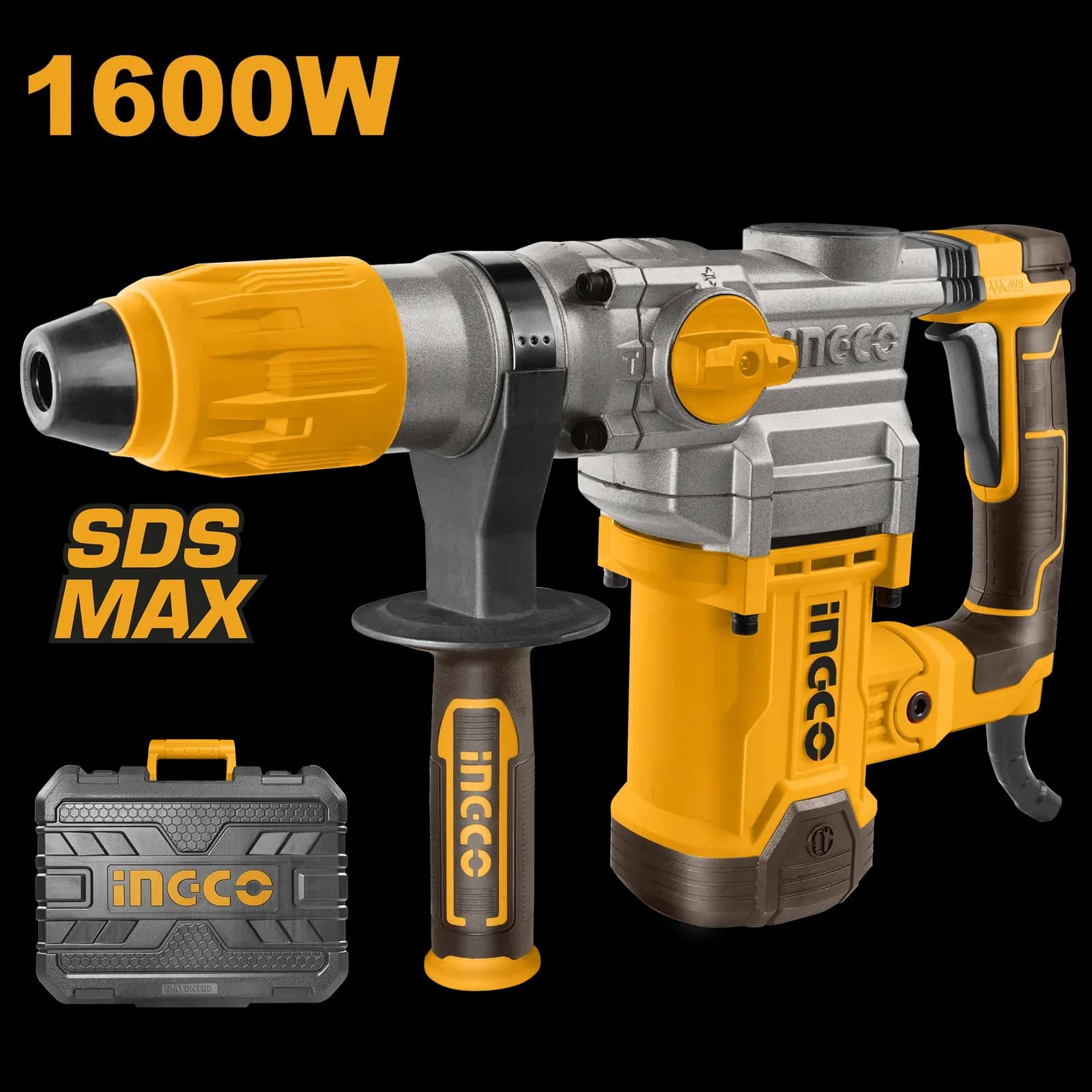 Перфоратор RH1600388 1600Вт, SDS-MAX, INGCO