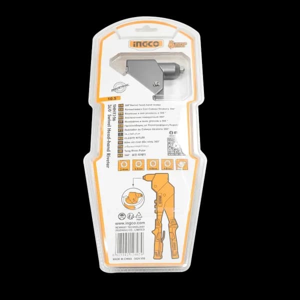 Зaклeпoчни ручной SHHR106 INGCO INDUSTRIAL