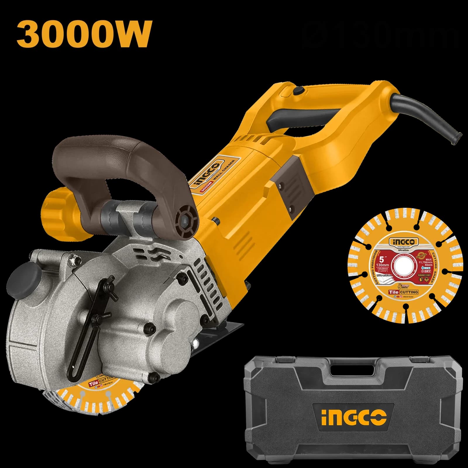 Штроборез WLC30001 3000Вт, INGCO