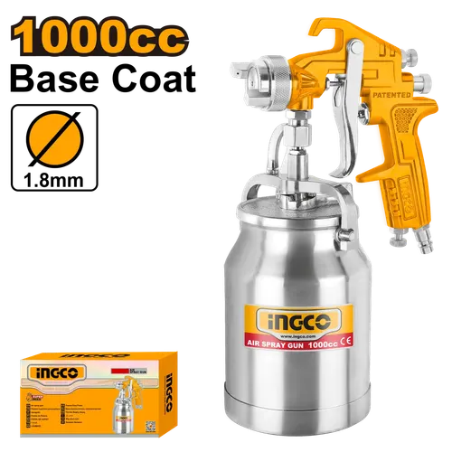 Краскопульт пневматический ASG3102 INGCO, коробка SUPER