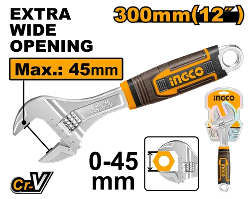 Ключ разводной HADW131128 INGCO INDUSTRIAL