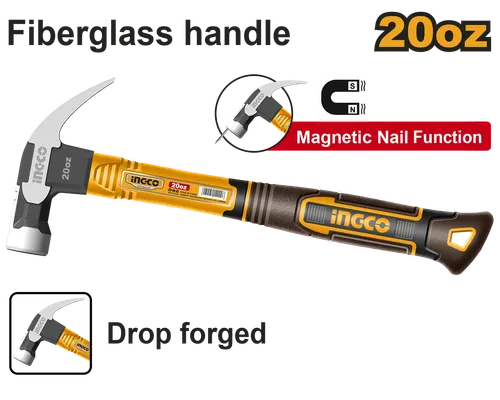 Молоток-гвоздодер HCH81020 INGCO INDUSTRIAL