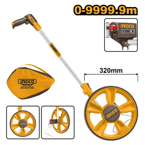 Курвиметры (дорожное колесо) HDMW45 INGCO INDUSTRIAL