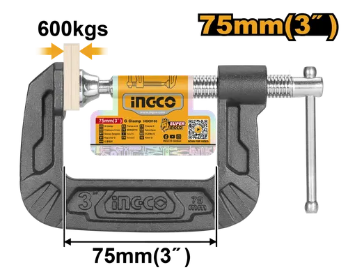 Струбцина G-образная HGC0103 INGCO INDUSTRIAL
